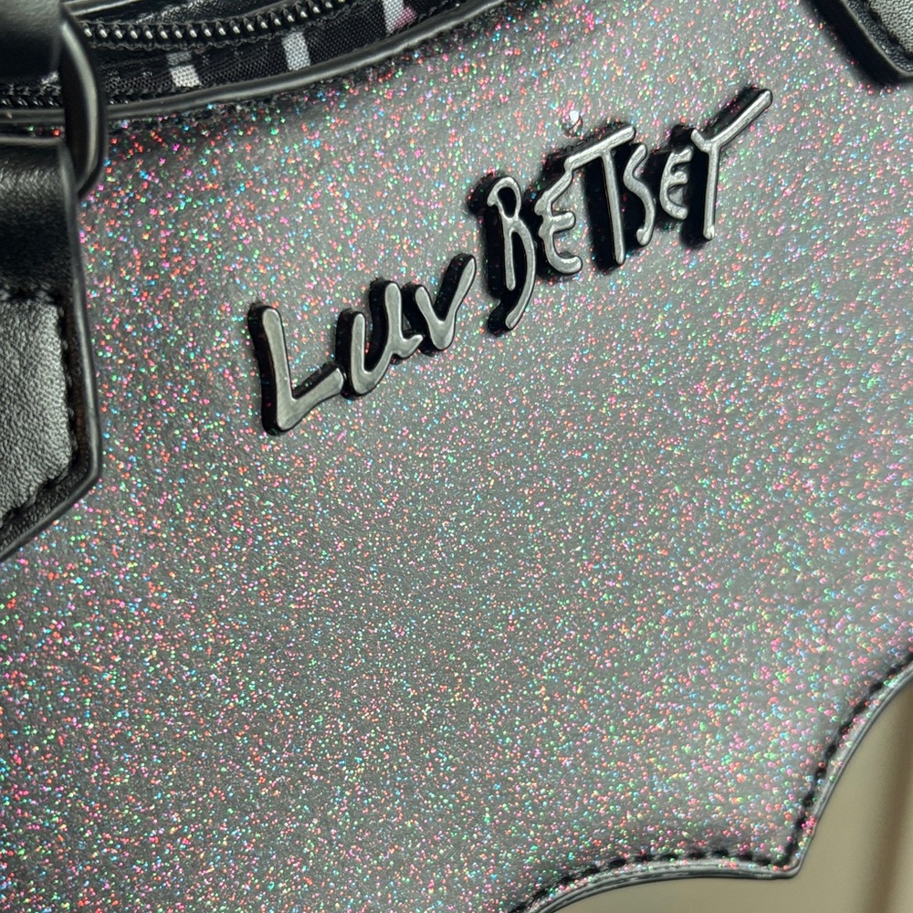 Luv Betsey Sparkle Bat Cross-body - Picture 6 of 6